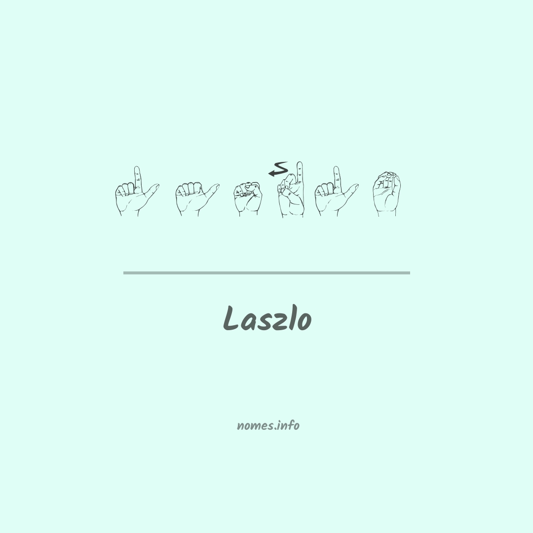 Laszlo em Libras Laszlo em Libras