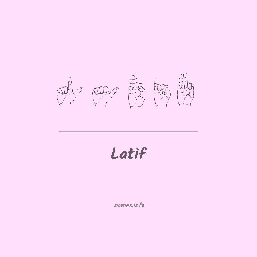 Latif em Libras