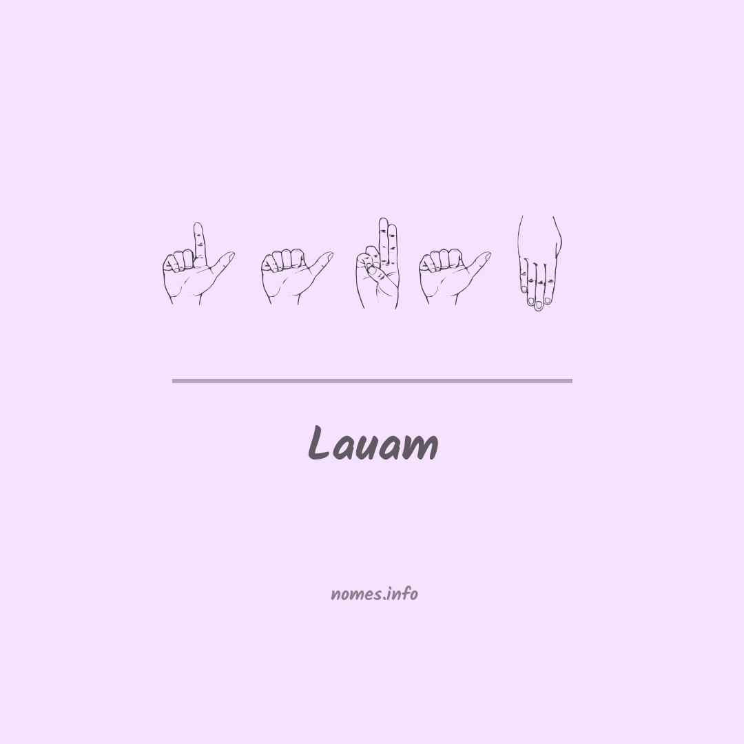 Lauam em Libras