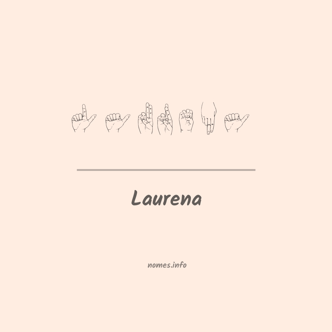 Laurena em Libras
