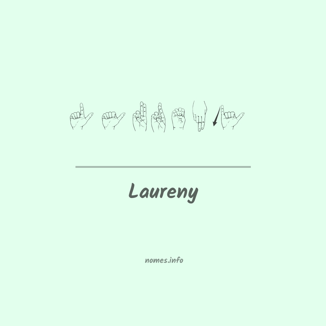Laureny em Libras