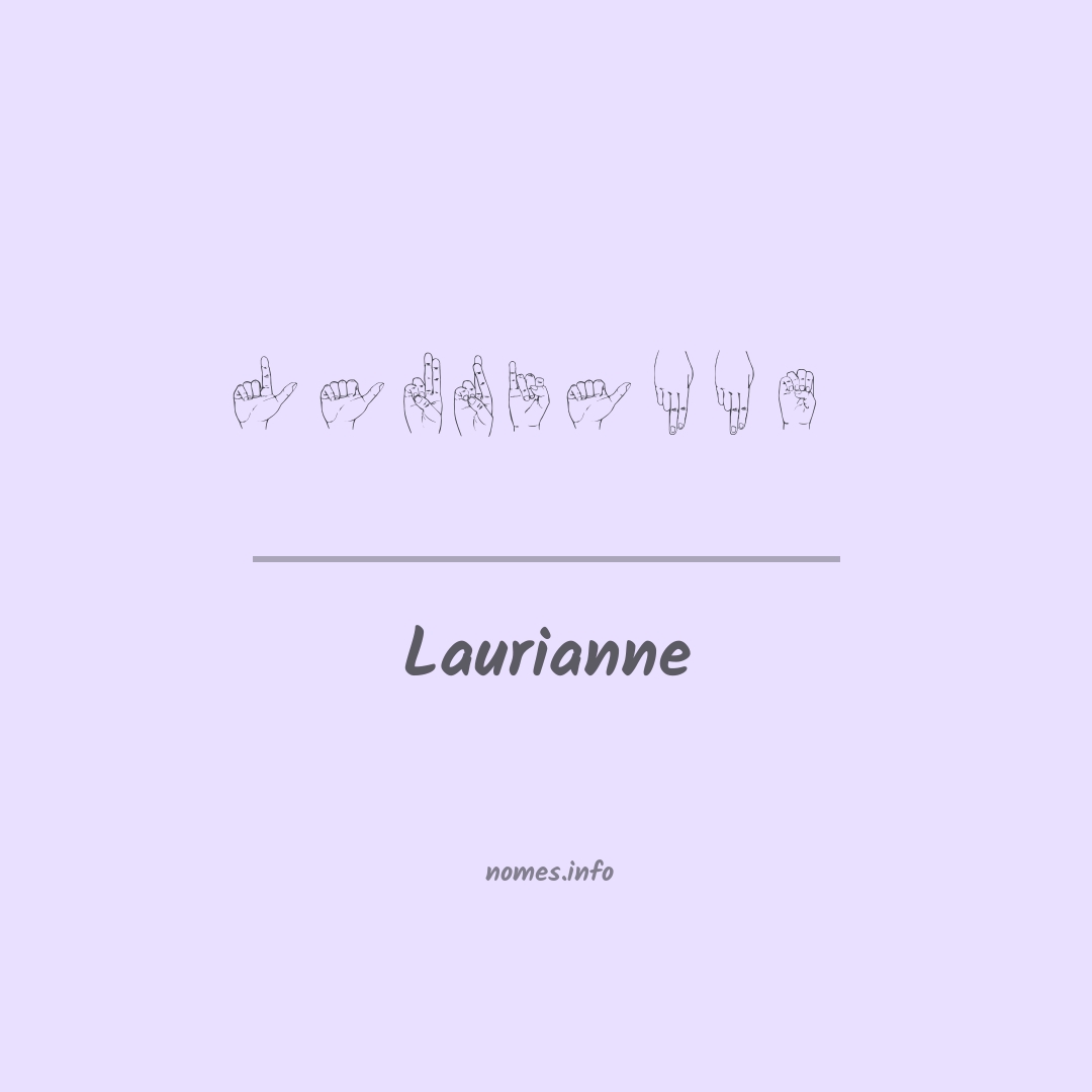 Laurianne em Libras