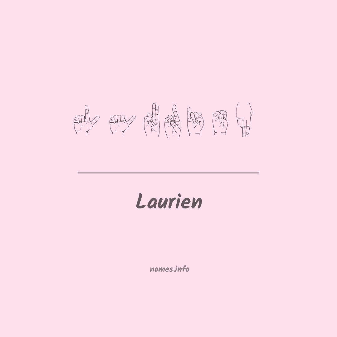 Laurien em Libras