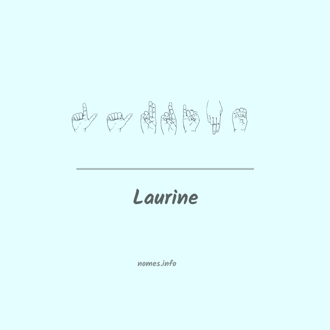 Laurine em Libras Laurine em Libras