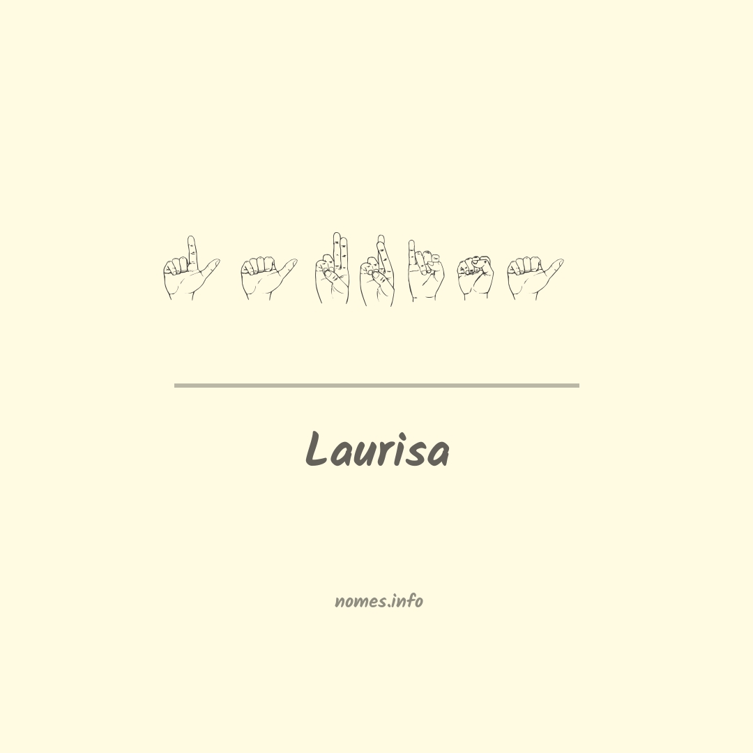 Laurisa em Libras