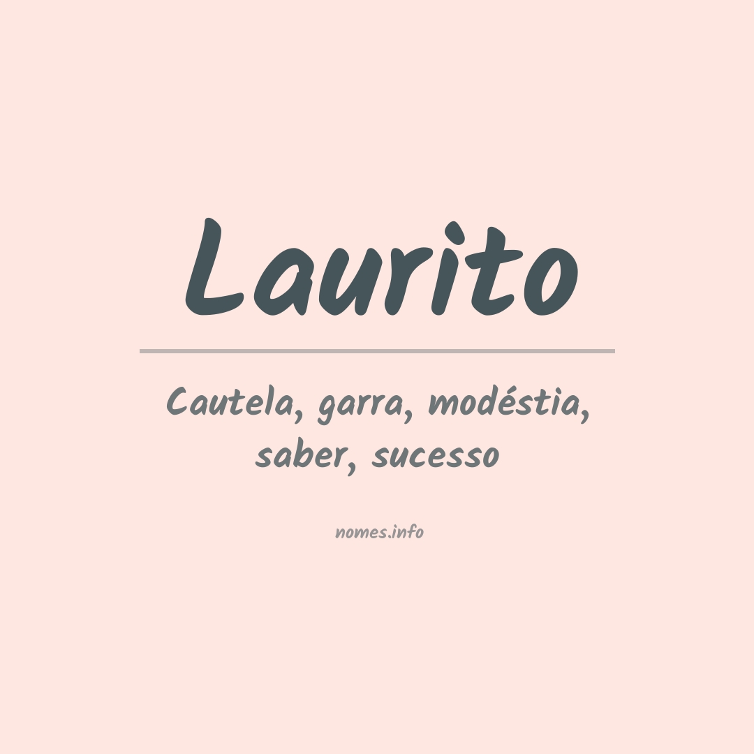 Significado do nome Laurito