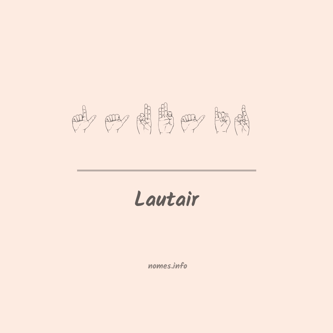 Lautair em Libras