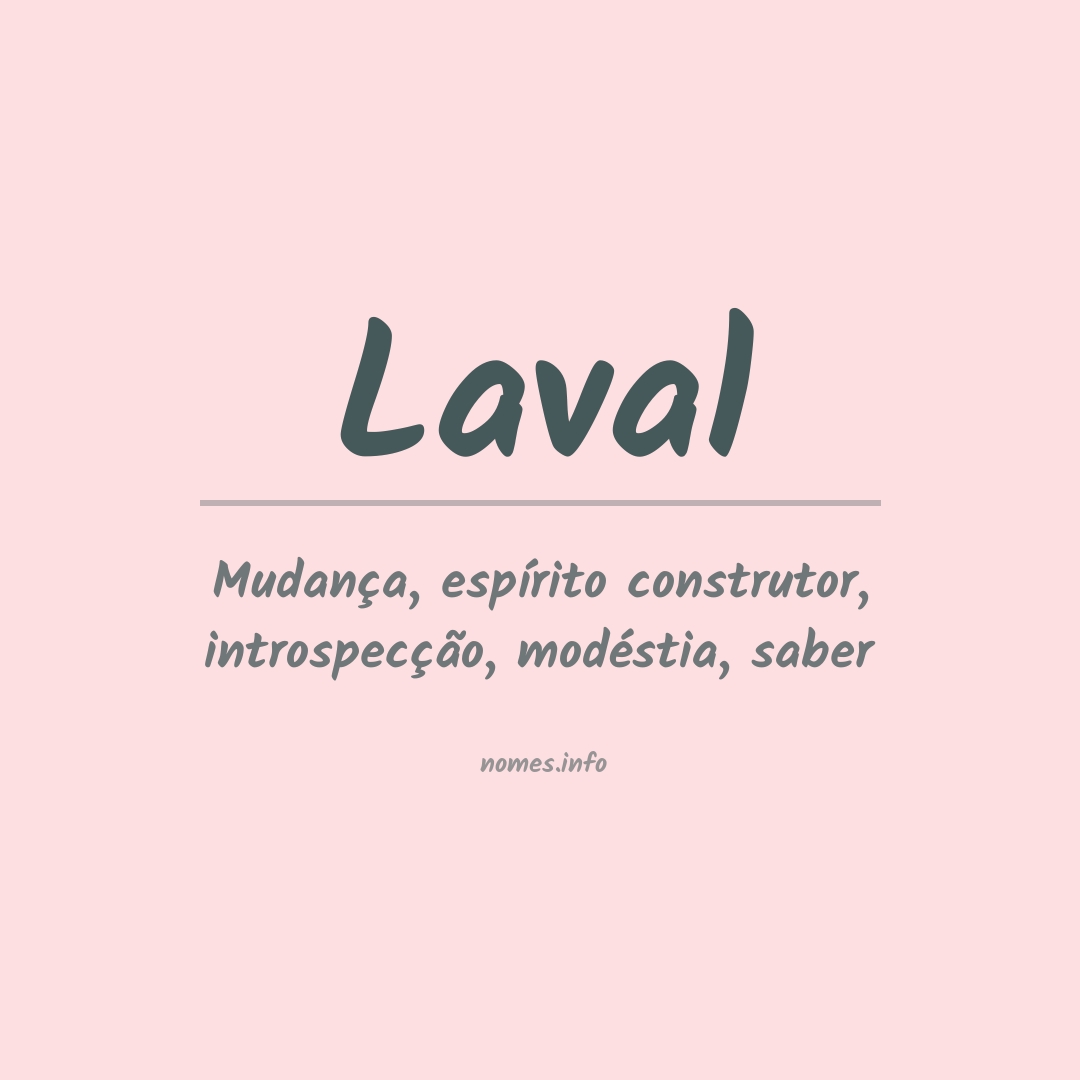 Significado do nome Laval