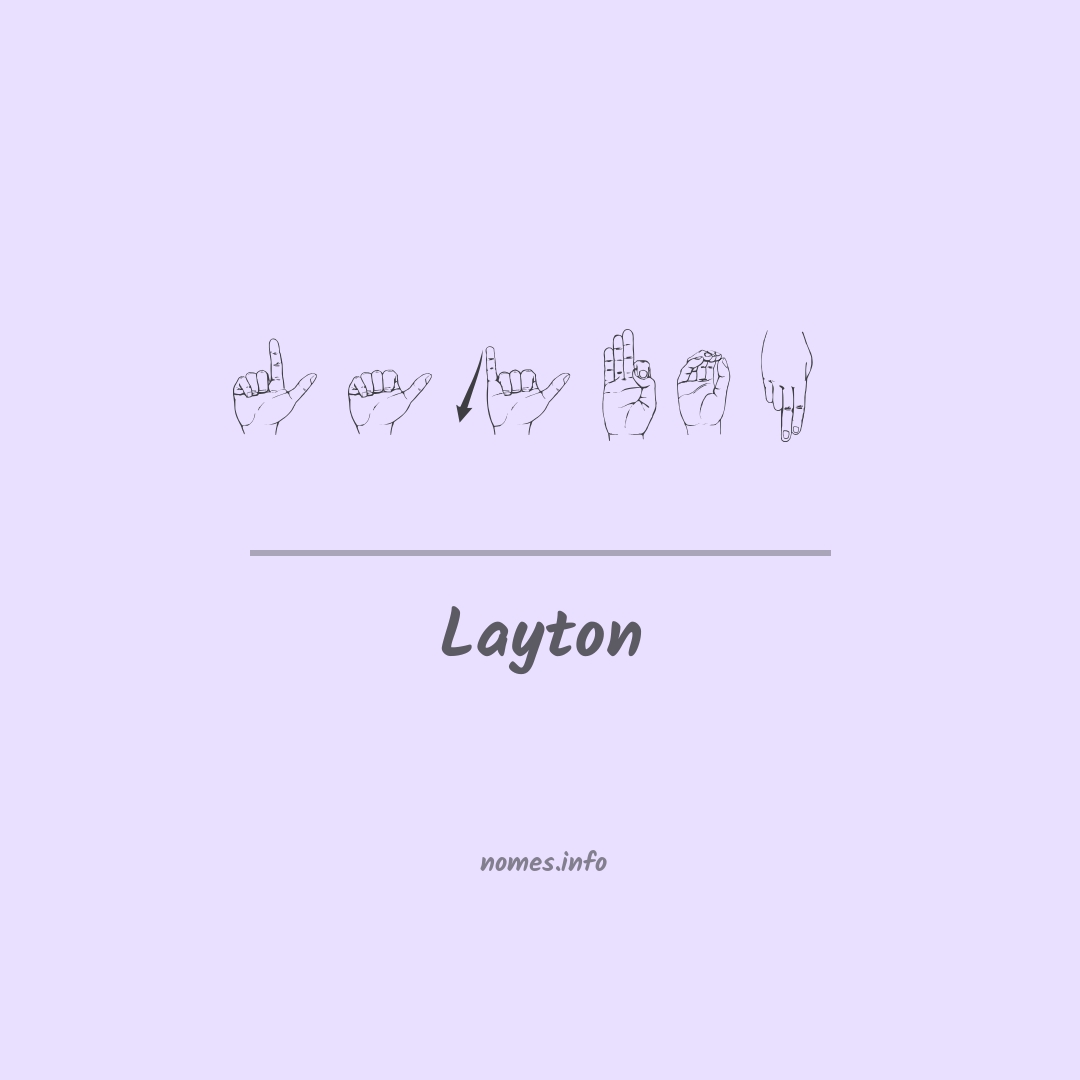 Layton em Libras