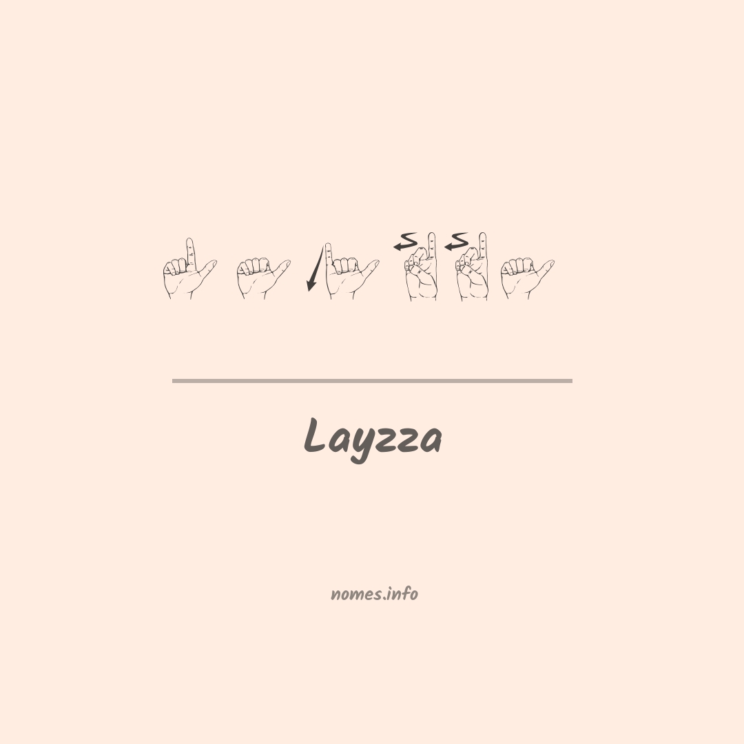 Layzza em Libras