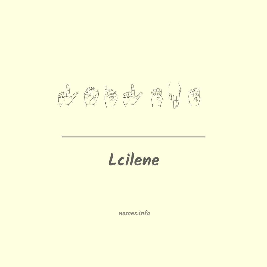 Lcilene em Libras