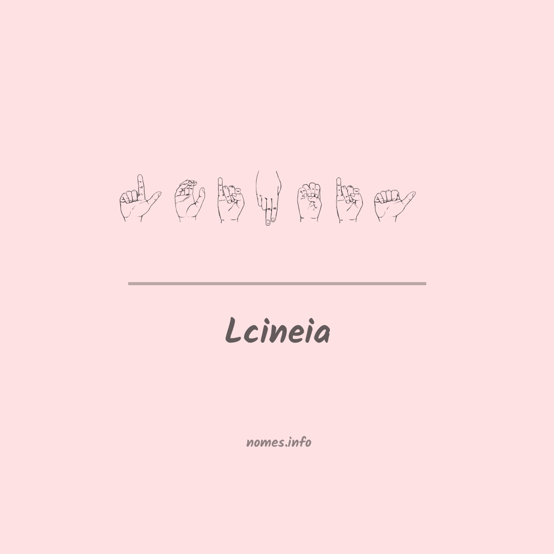 Lcineia em Libras