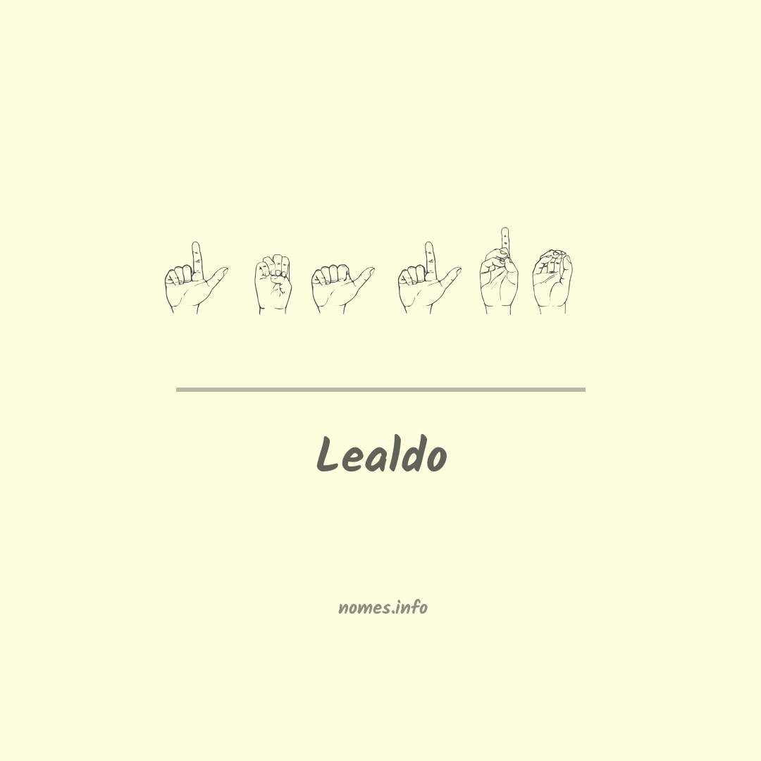 Lealdo em Libras