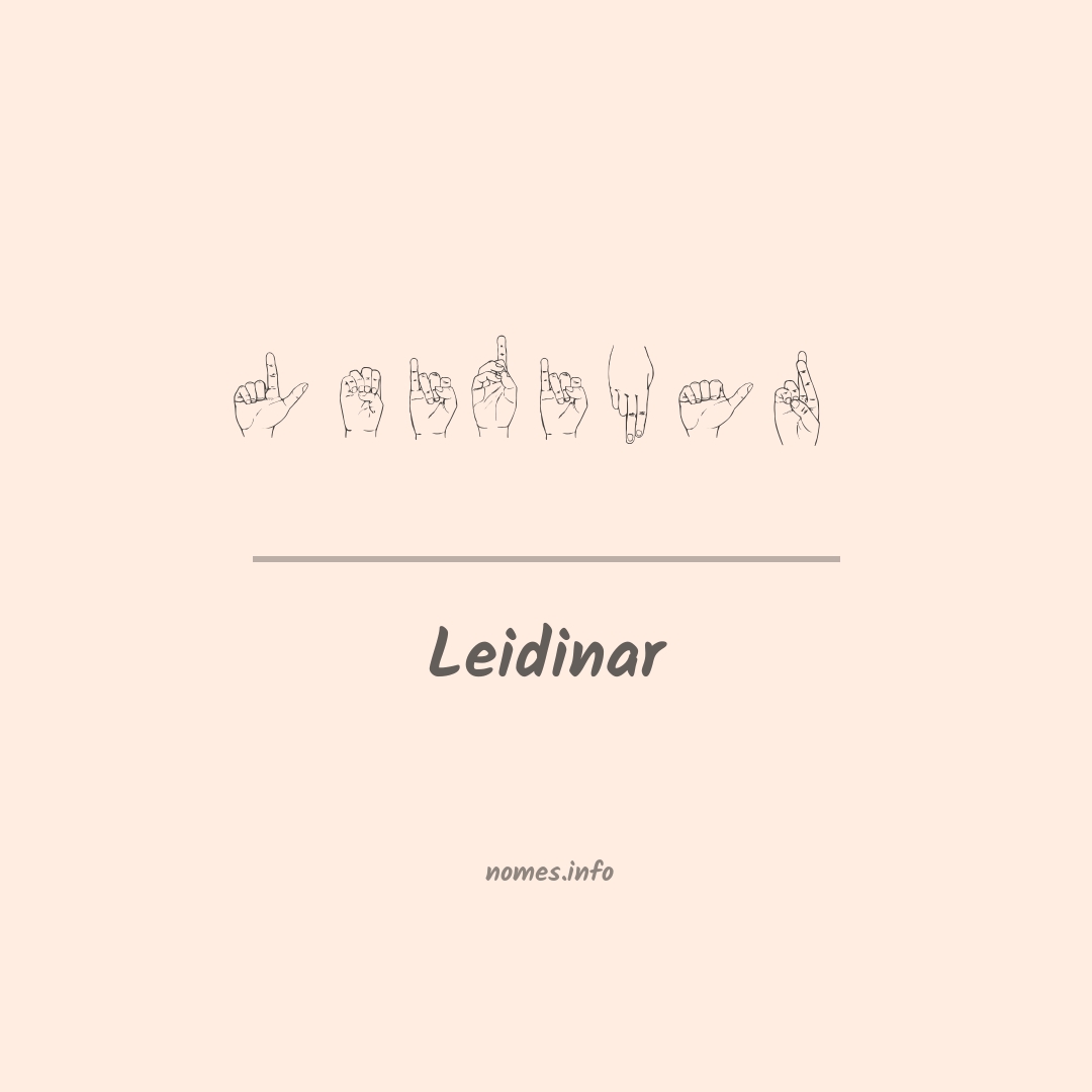 Leidinar em Libras