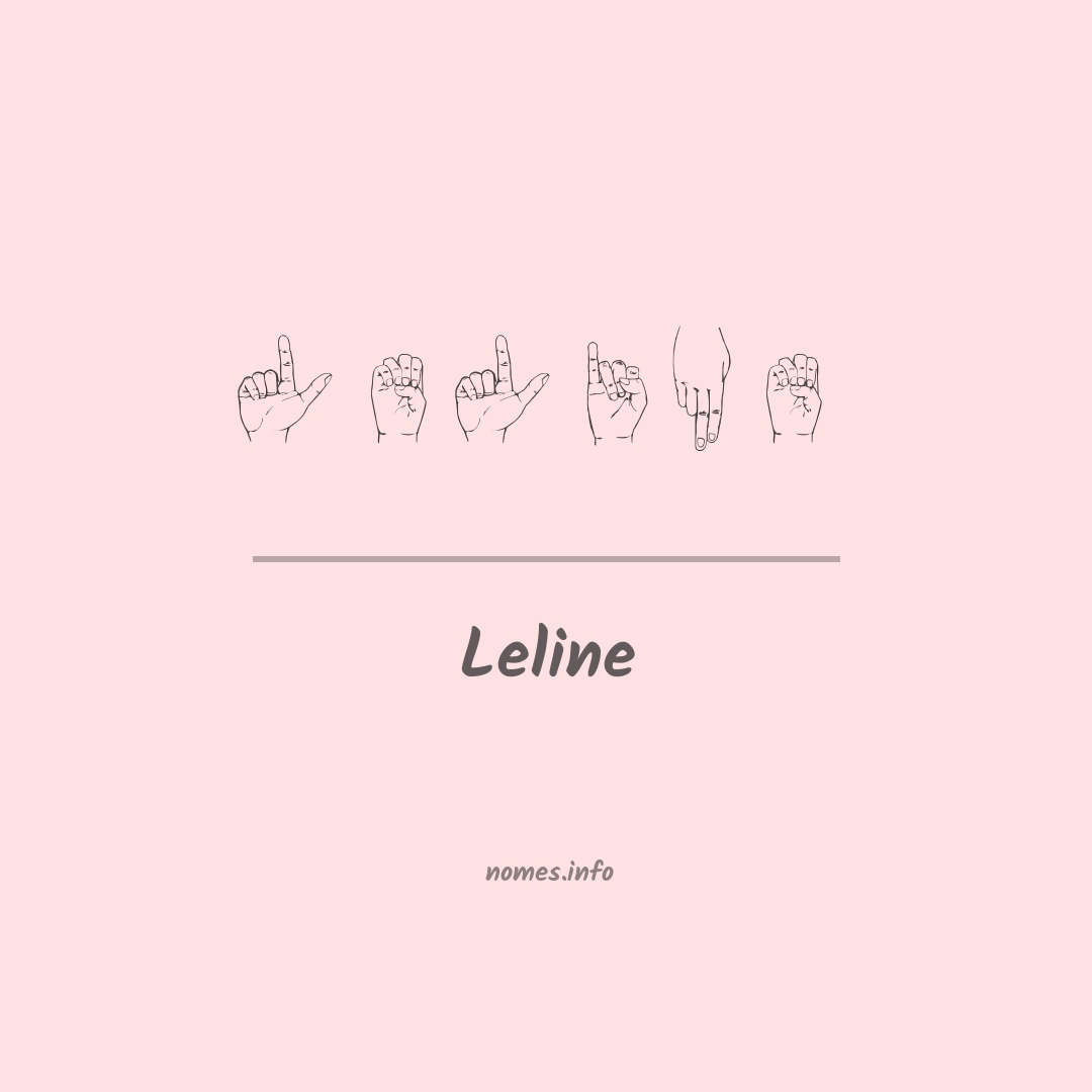 Leline em Libras