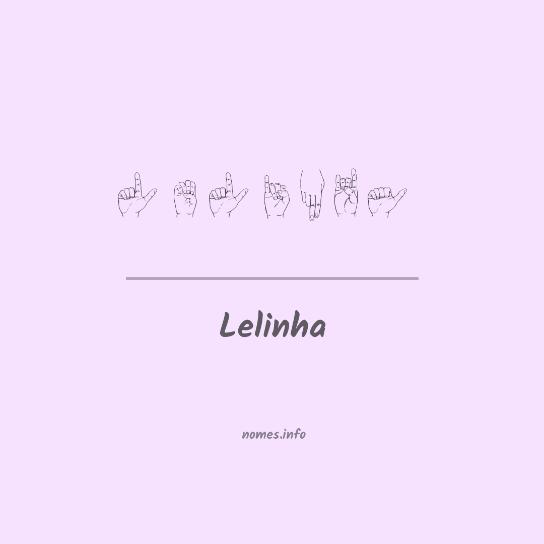 Lelinha em Libras