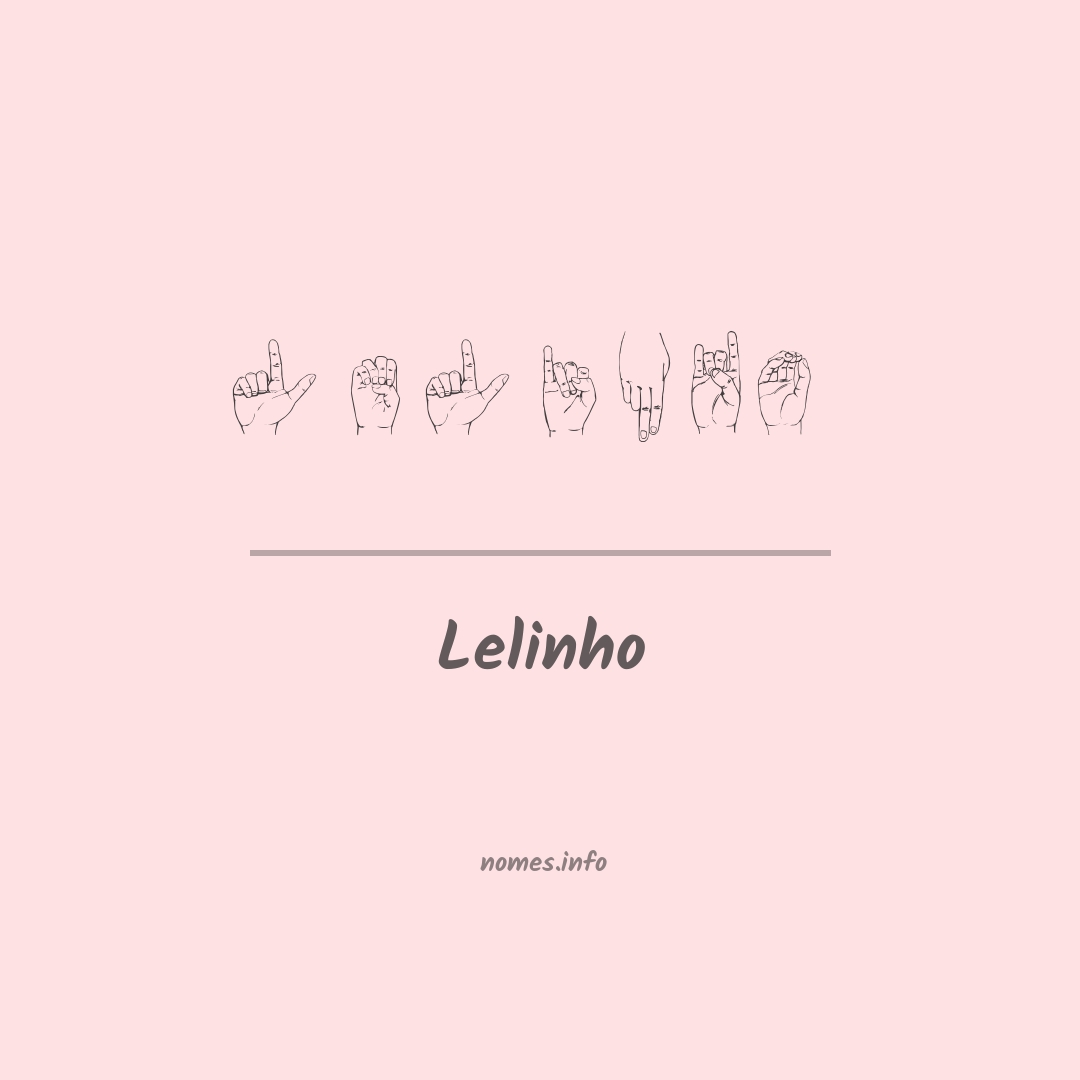 Lelinho em Libras Lelinho em Libras