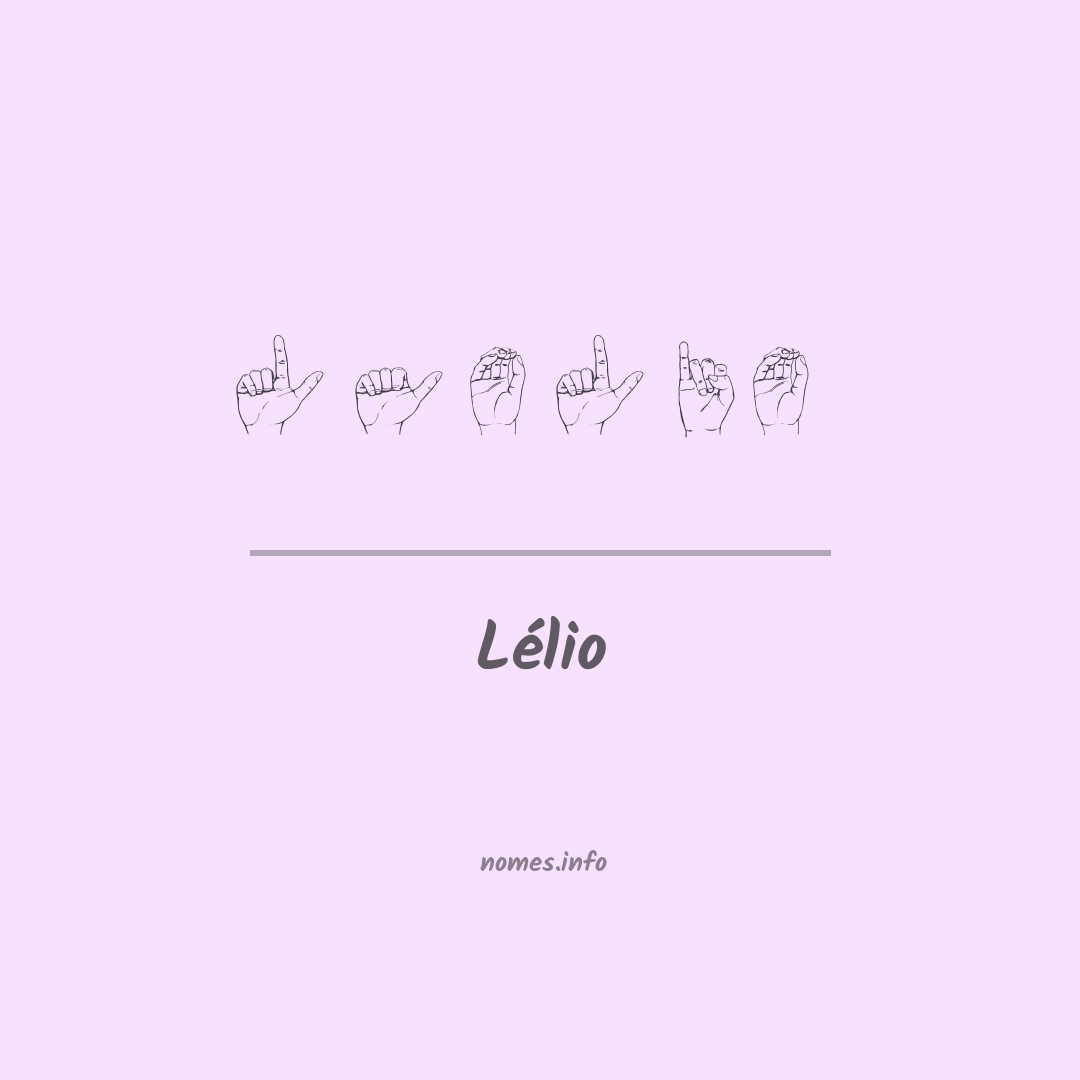 Lélio em Libras Lélio em Libras
