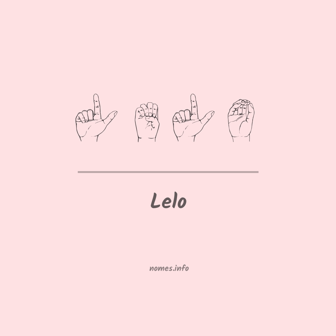 Lelo em Libras Lelo em Libras