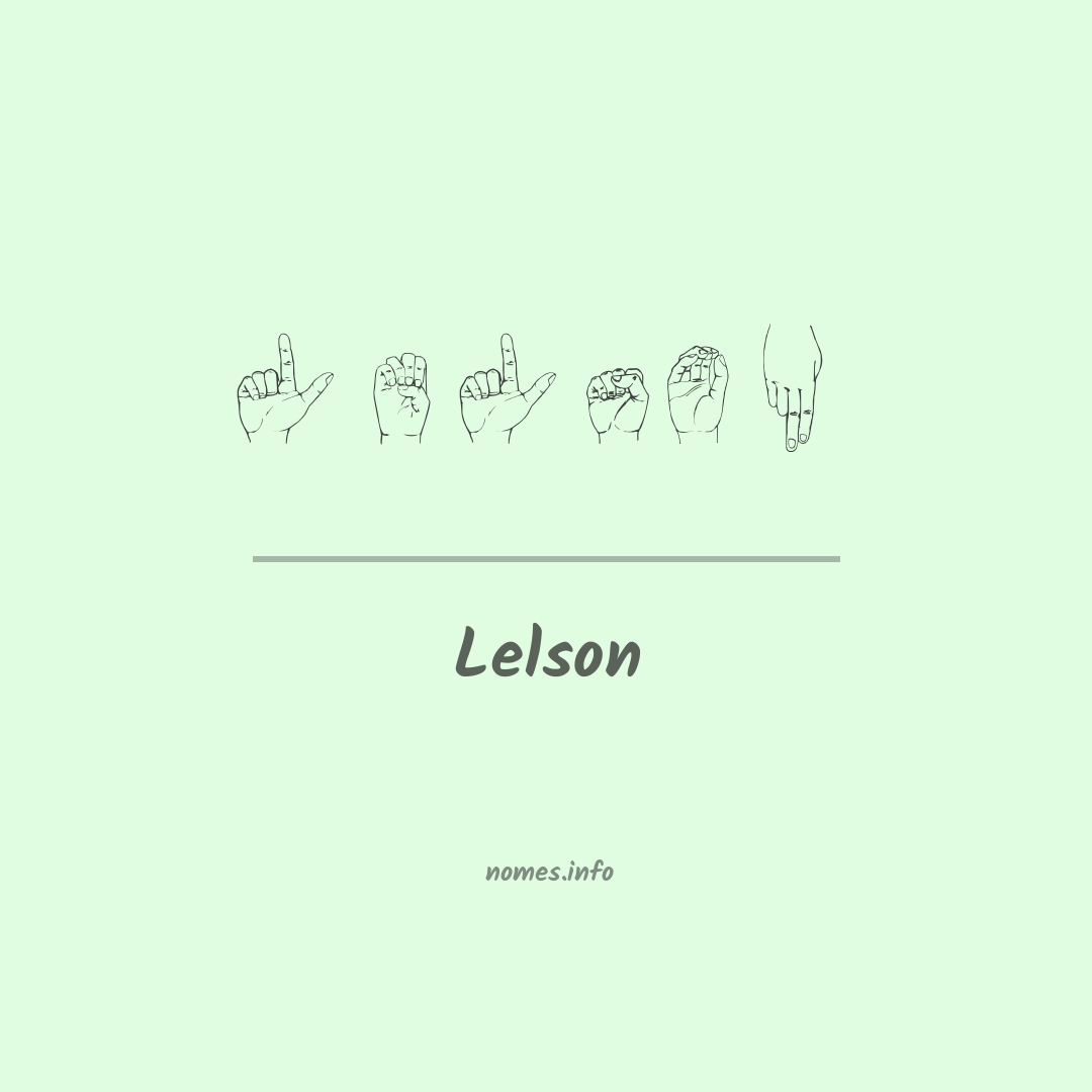 Lelson em Libras