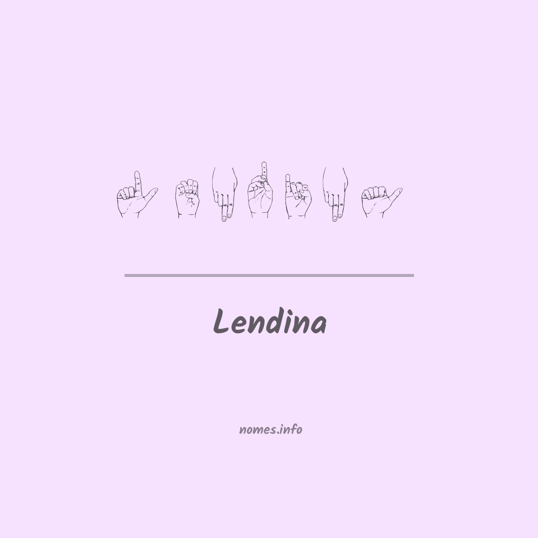 Lendina em Libras