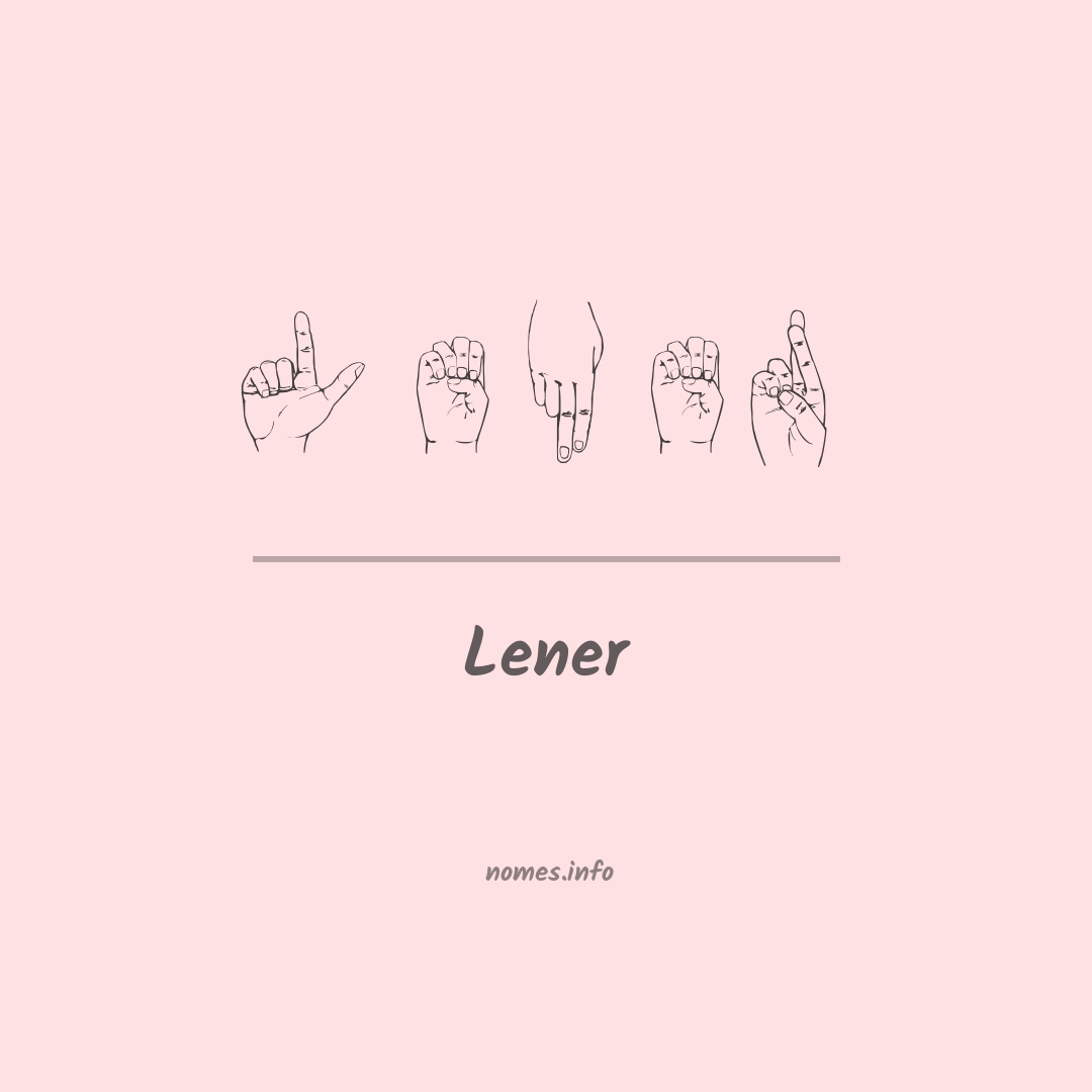 Lener em Libras