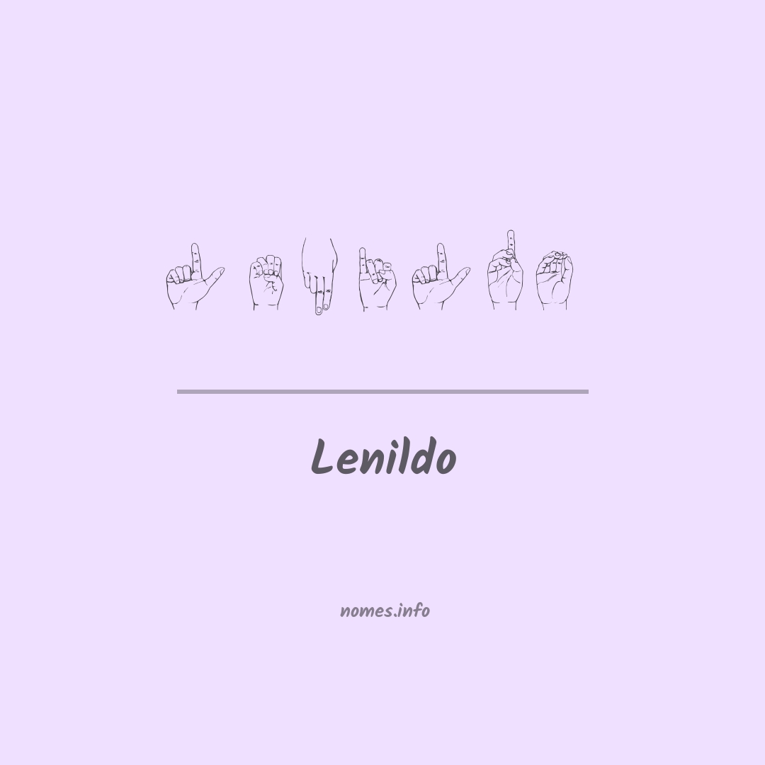 Lenildo em Libras