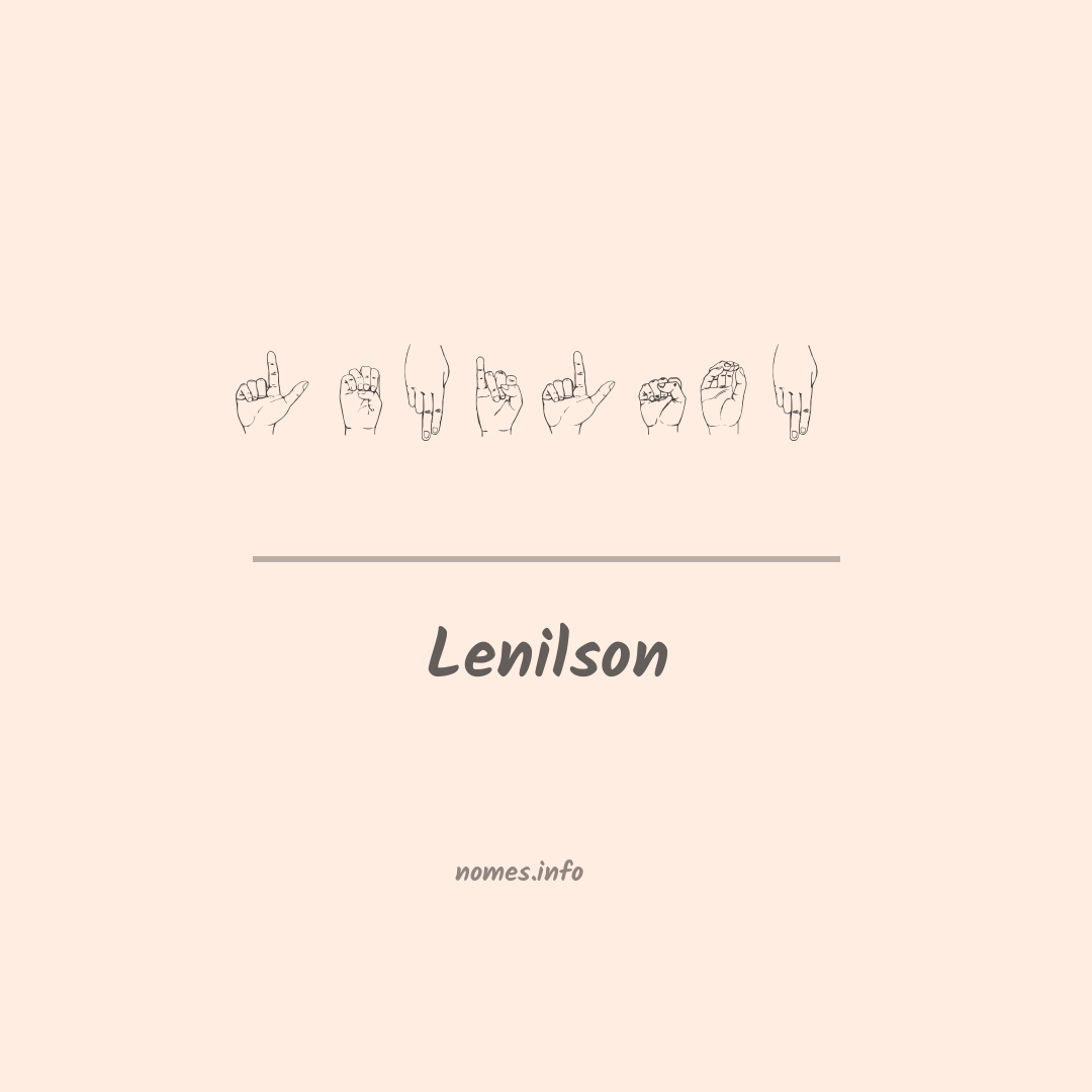 Lenilson em Libras