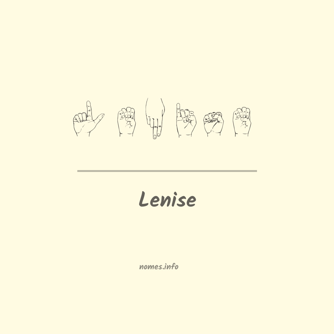 Lenise em Libras