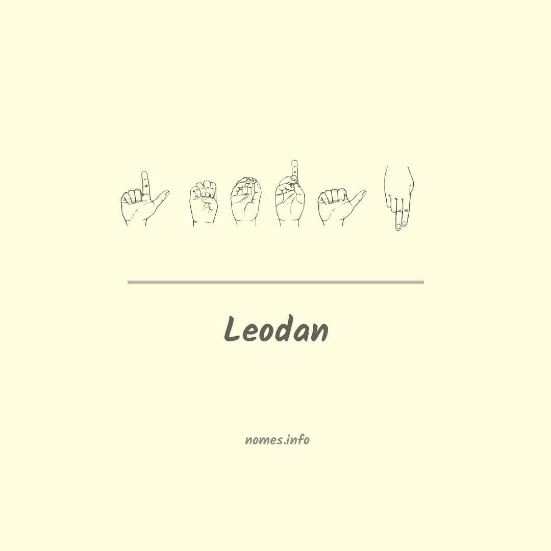 Leodan em Libras