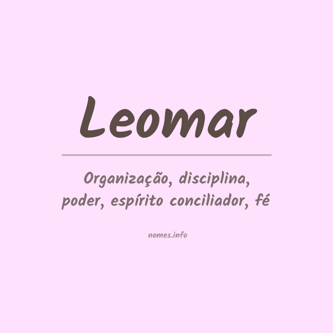 Significado do nome Leomar