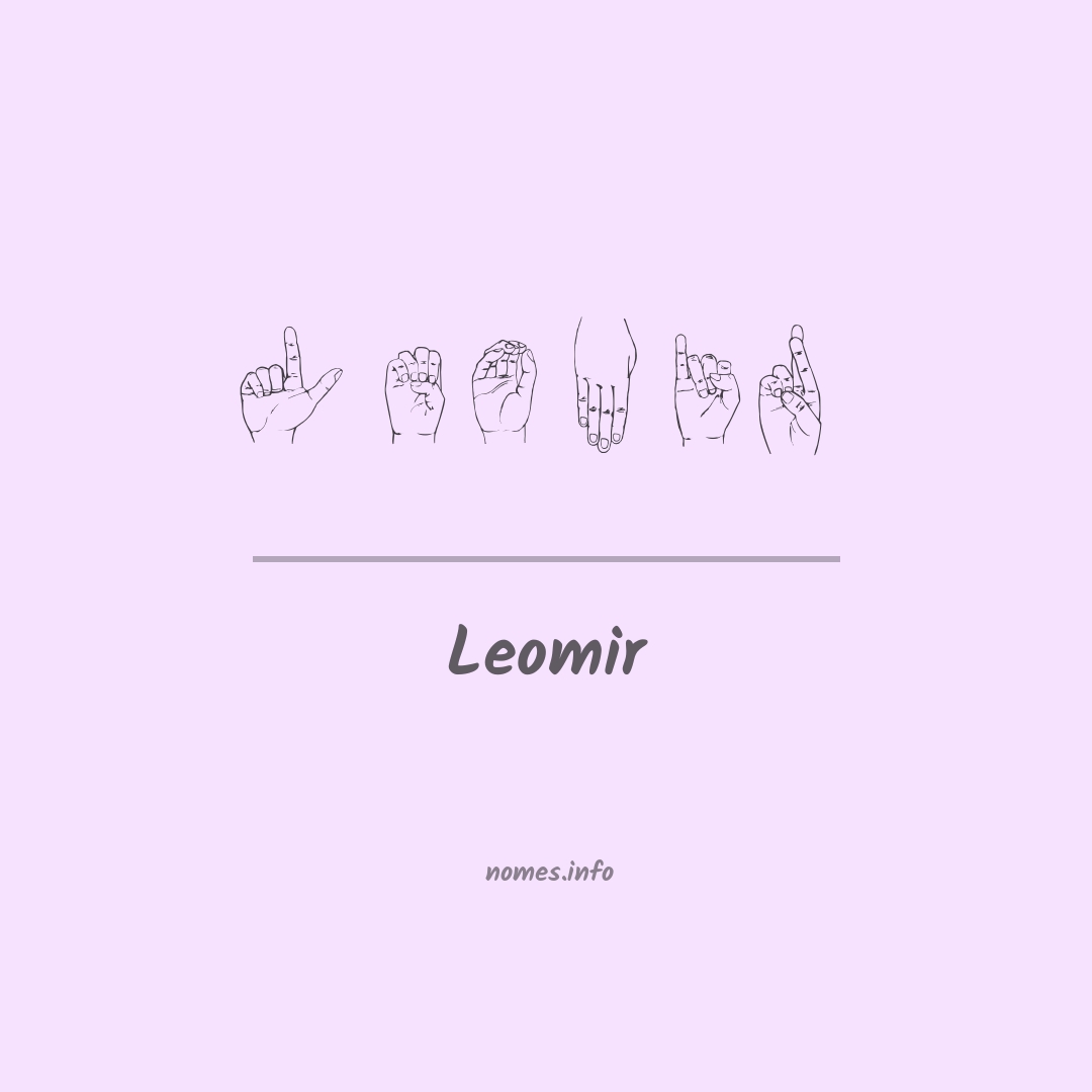 Leomir em Libras