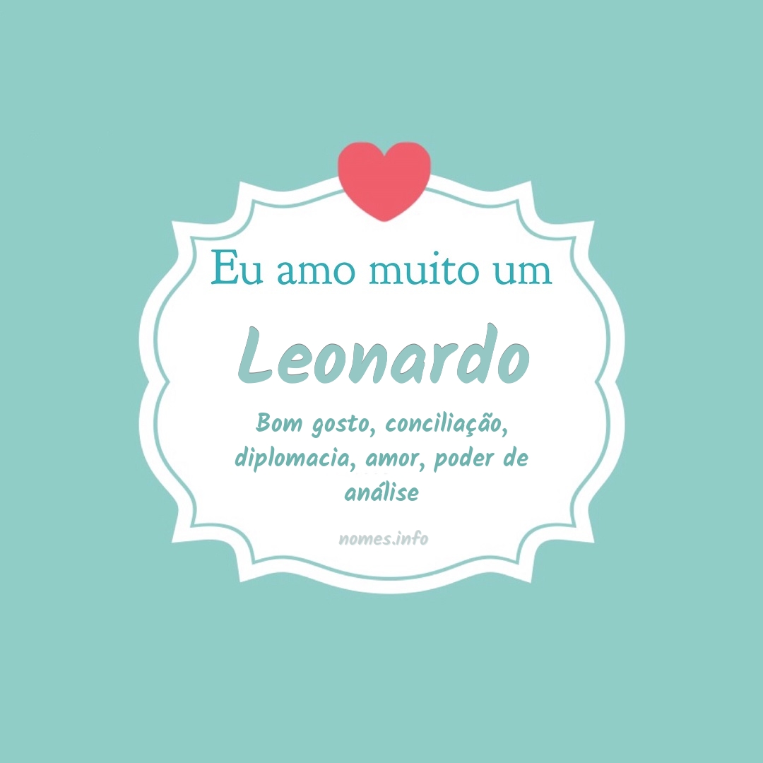 Significado do nome Leonardo - Dicionário de Nomes Próprios