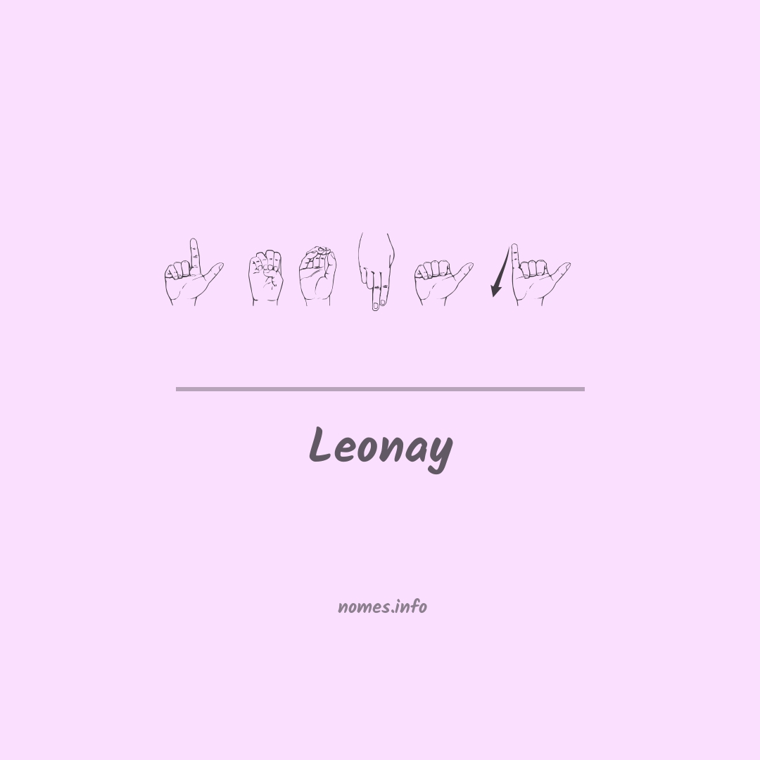 Leonay em Libras