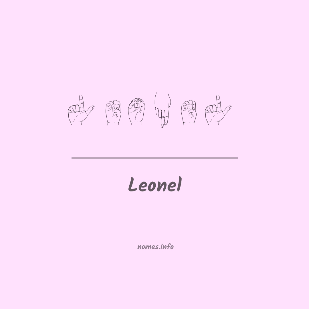 Leonel em Libras