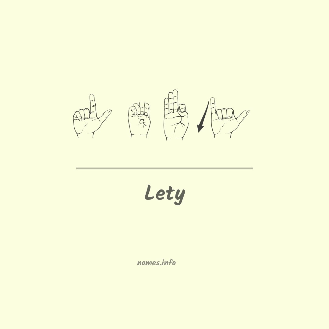 Lety em Libras