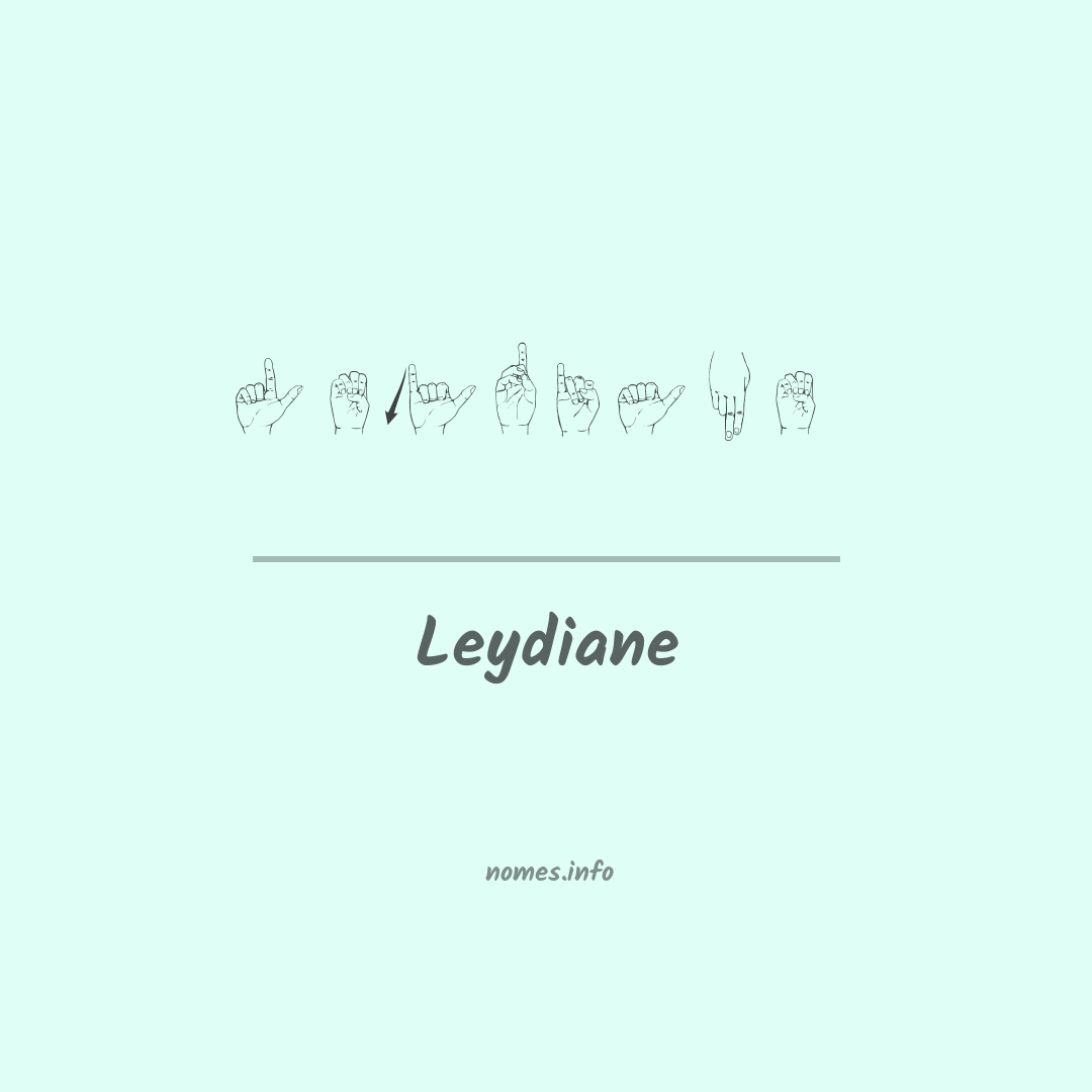 Leydiane em Libras