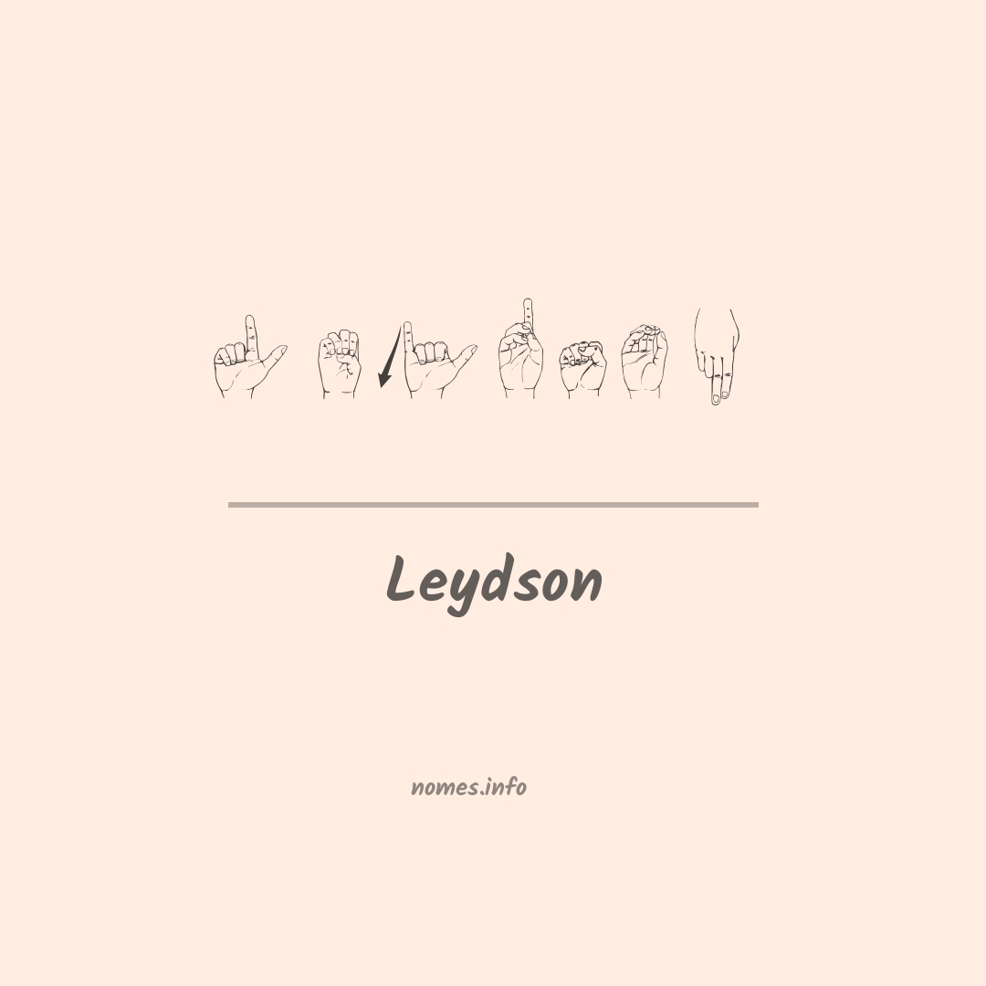 Leydson em Libras