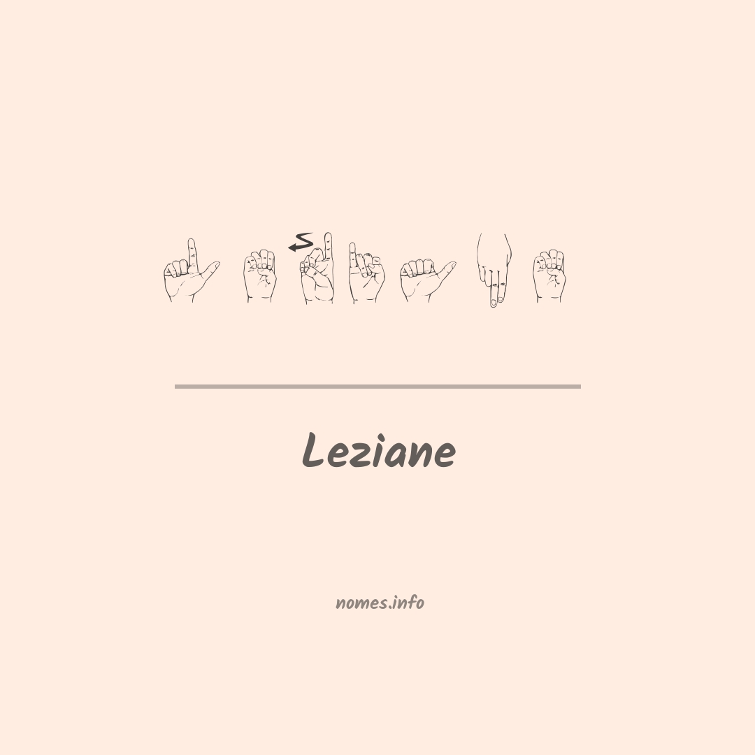 Leziane em Libras