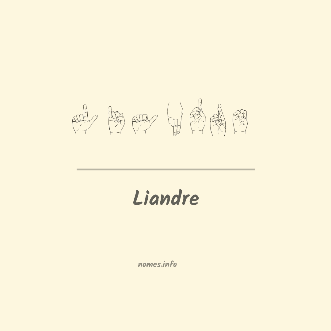 Liandre em Libras