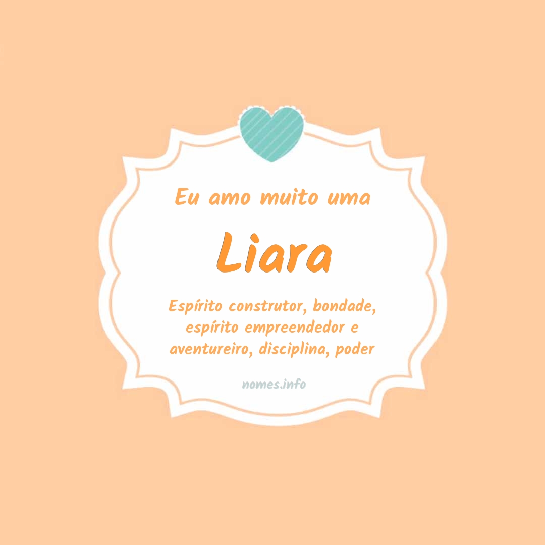 Eu amo muito Liara