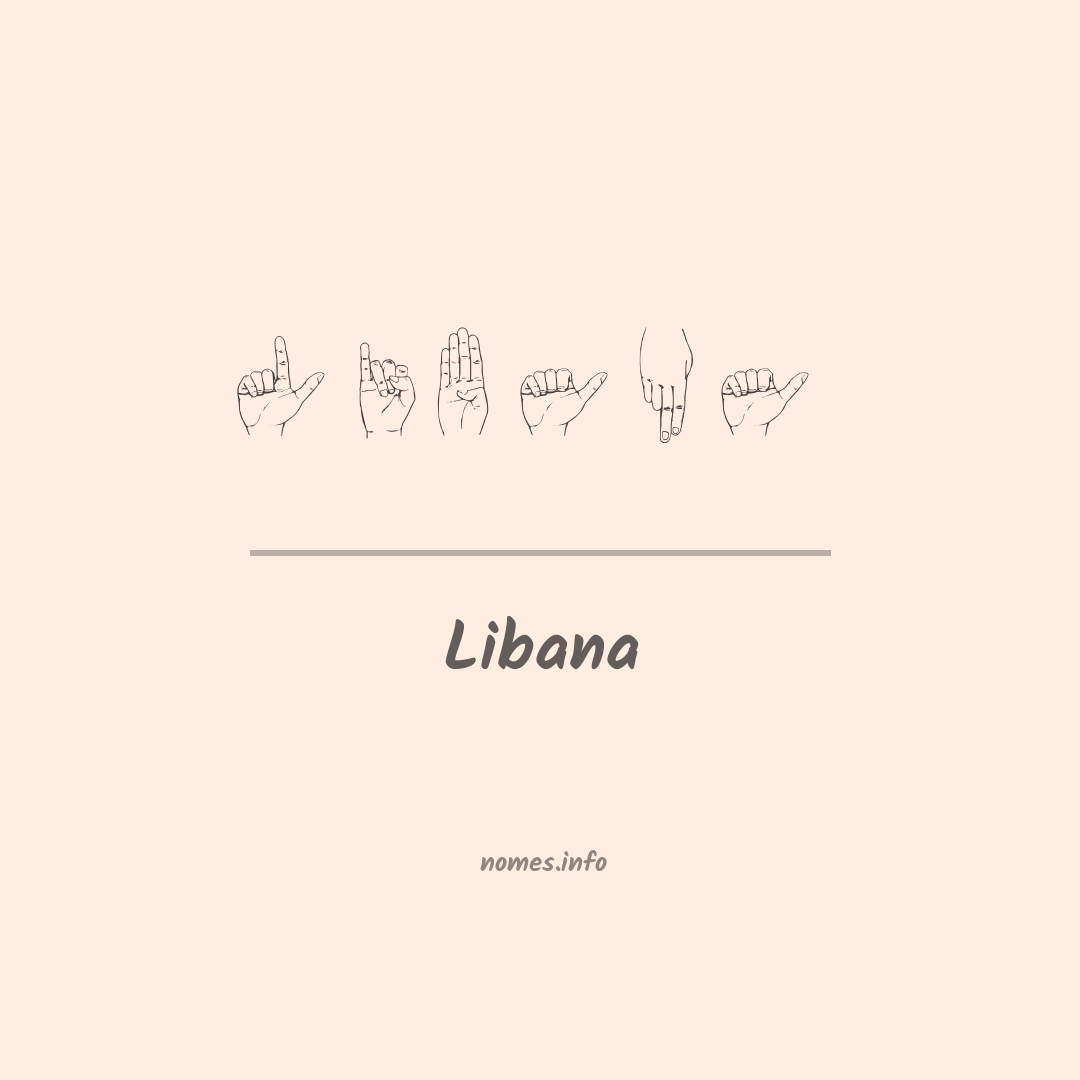 Libana em Libras