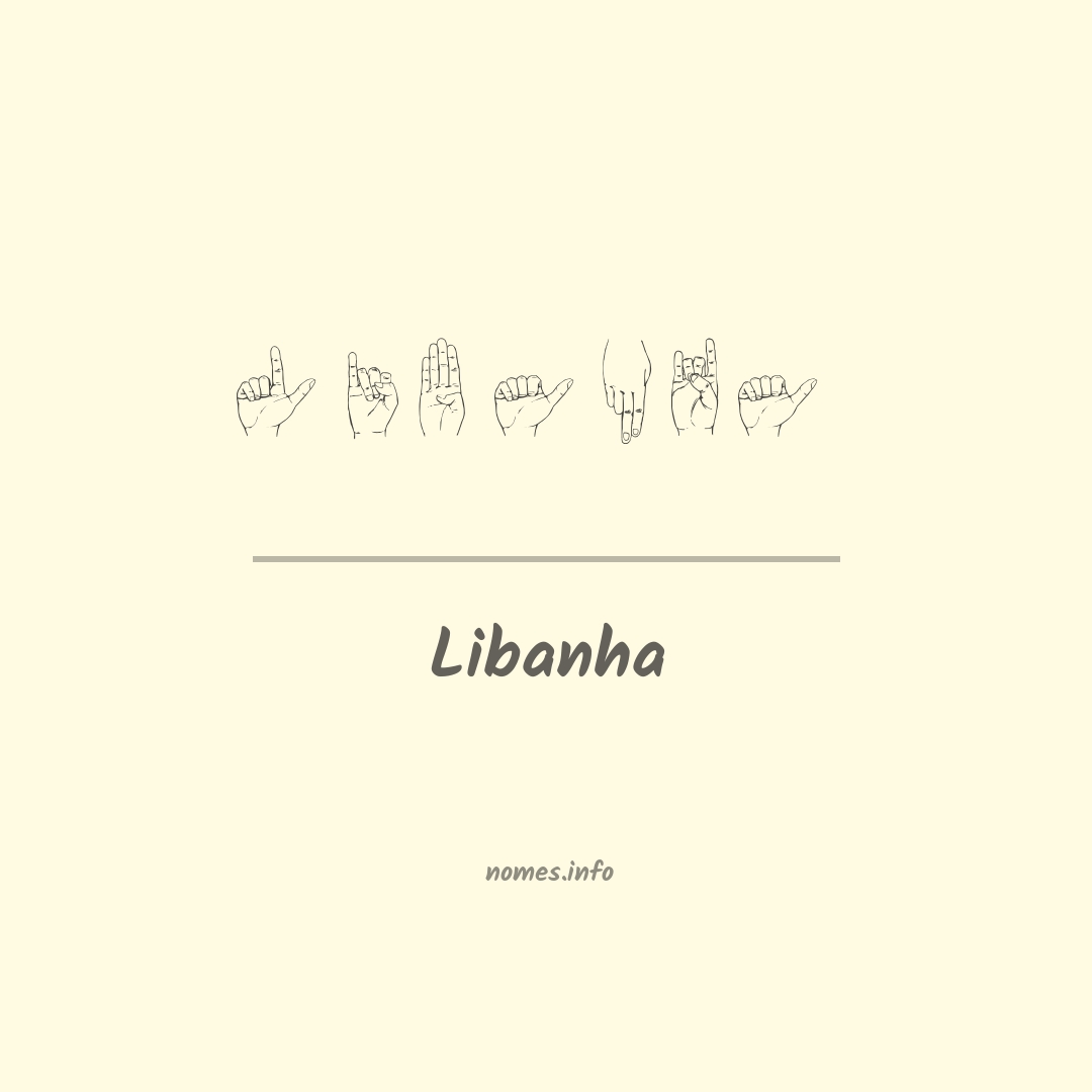 Libanha em Libras