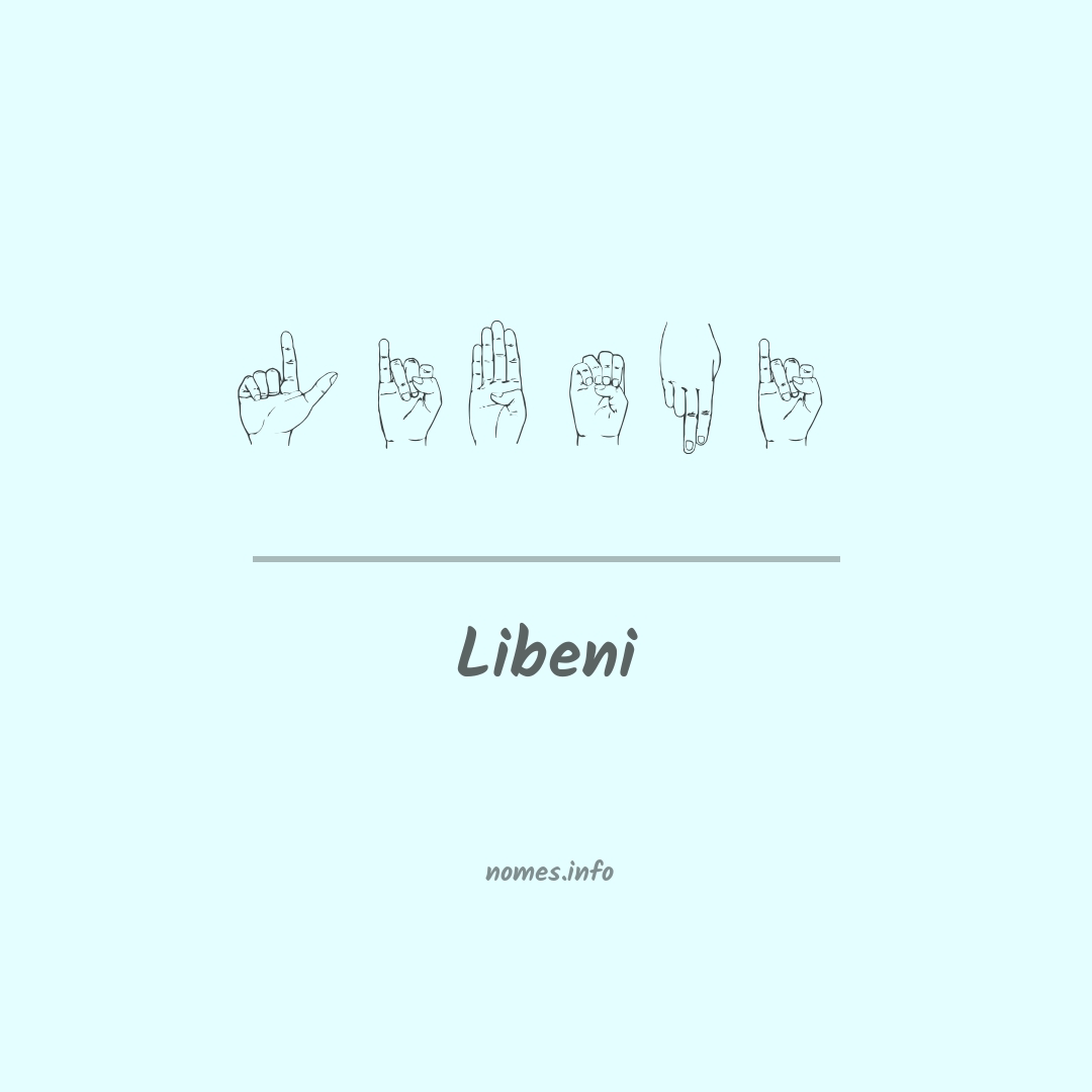 Libeni em Libras