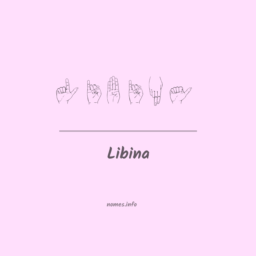 Libina em Libras