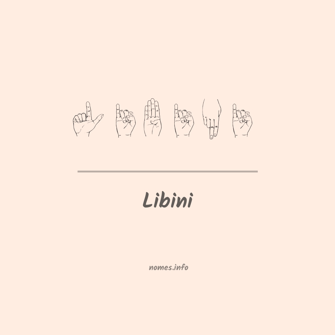 Libini em Libras