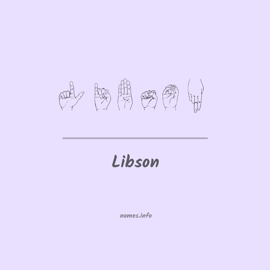 Libson em Libras