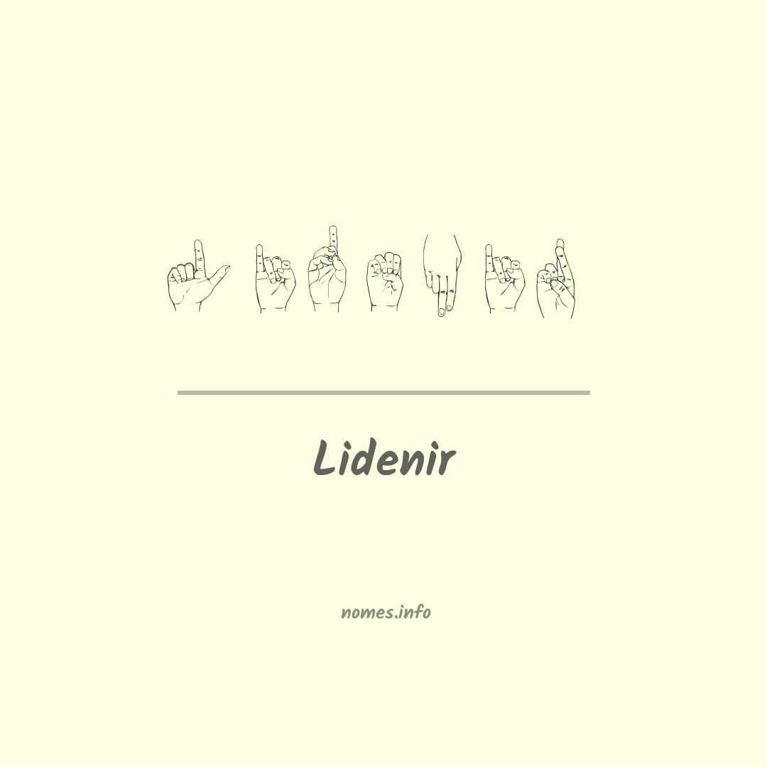 Lidenir em Libras
