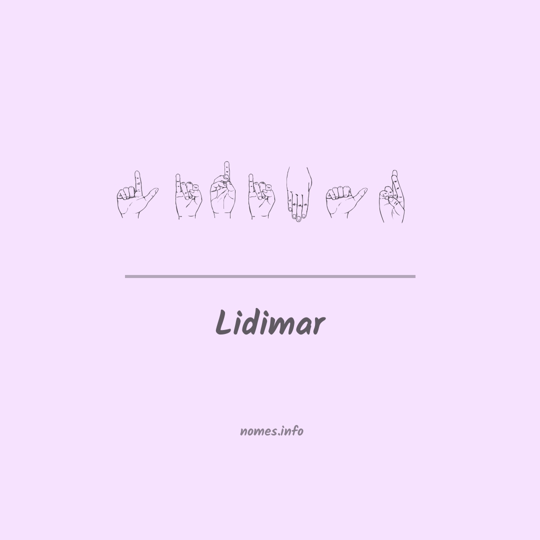 Lidimar em Libras
