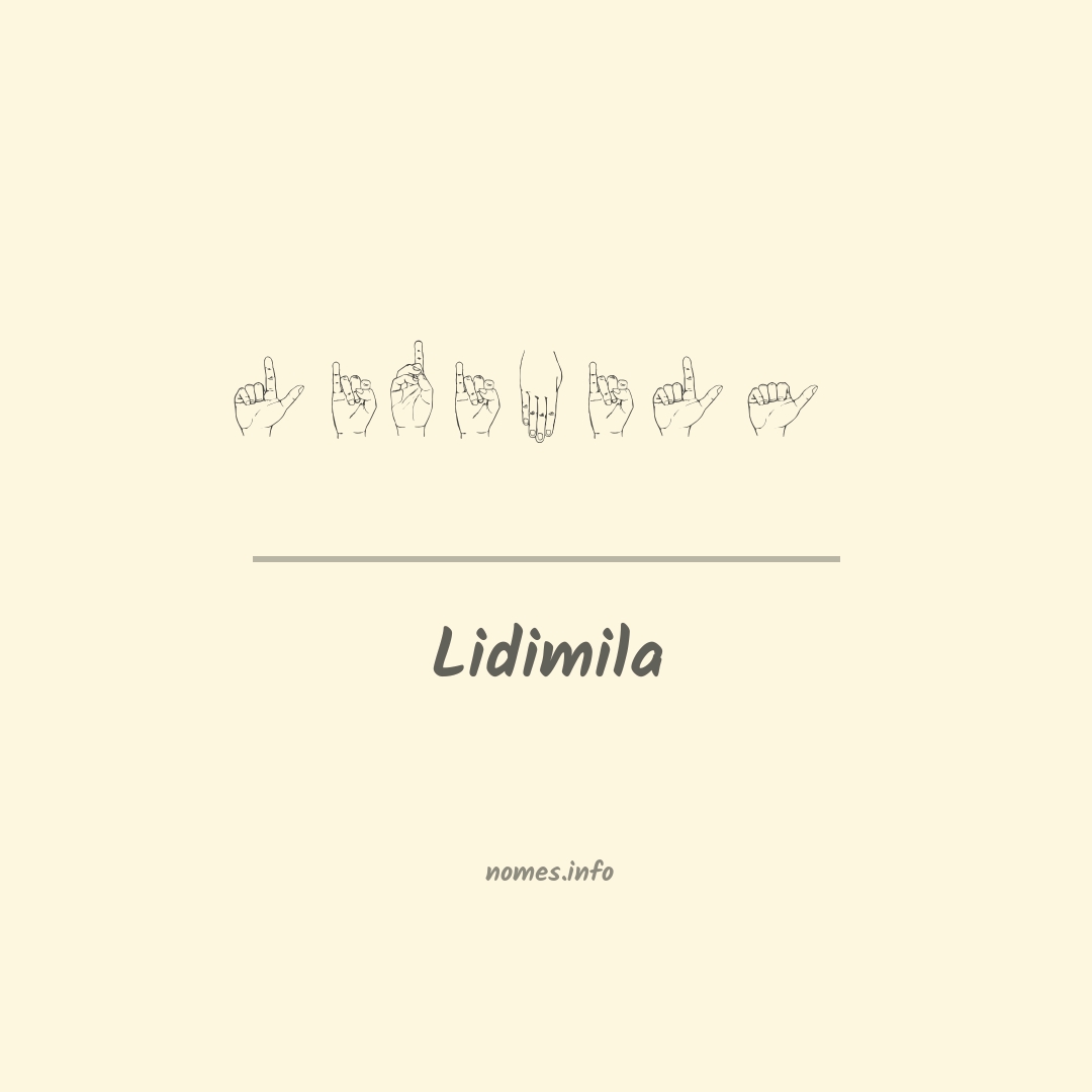 Lidimila em Libras
